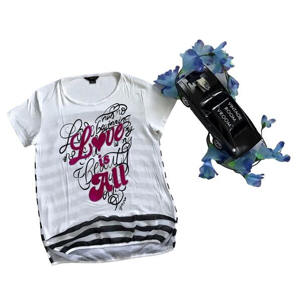 Guess NWOT Short Sleeves Blouse Girls 14 - Picture 1 of 10